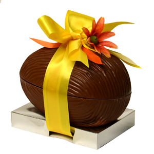 Belgische chocolade voor pasen gevuld paasei